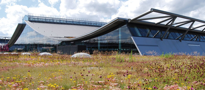 Messe Stuttgart Dachbegrünung